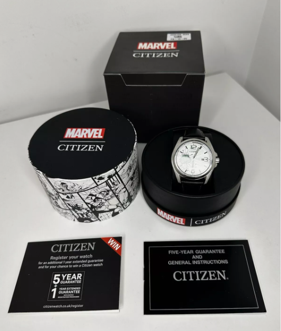 Citizen Eco-Drive Marvel Avengers Hulk Stainless Steel AW1431-24W - New