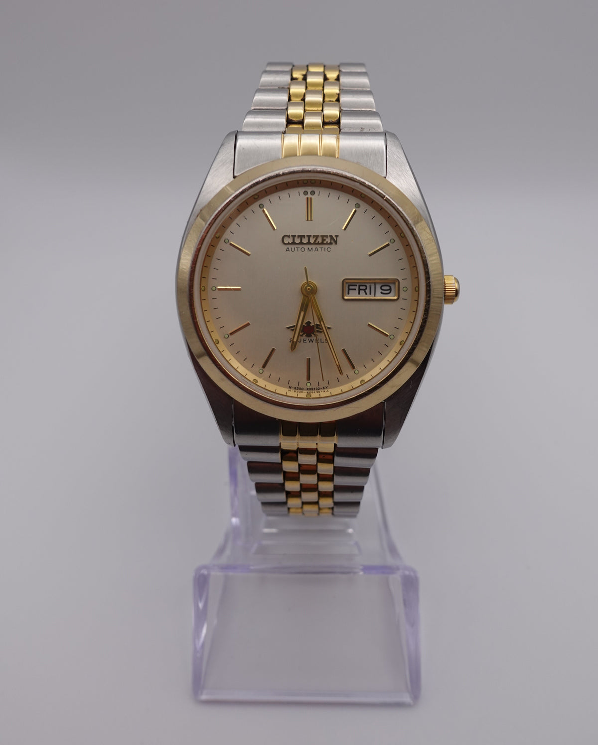 Citizen Automatic 21 Jewel Day Date Two Tone 4-R01363 - Pre-Owned